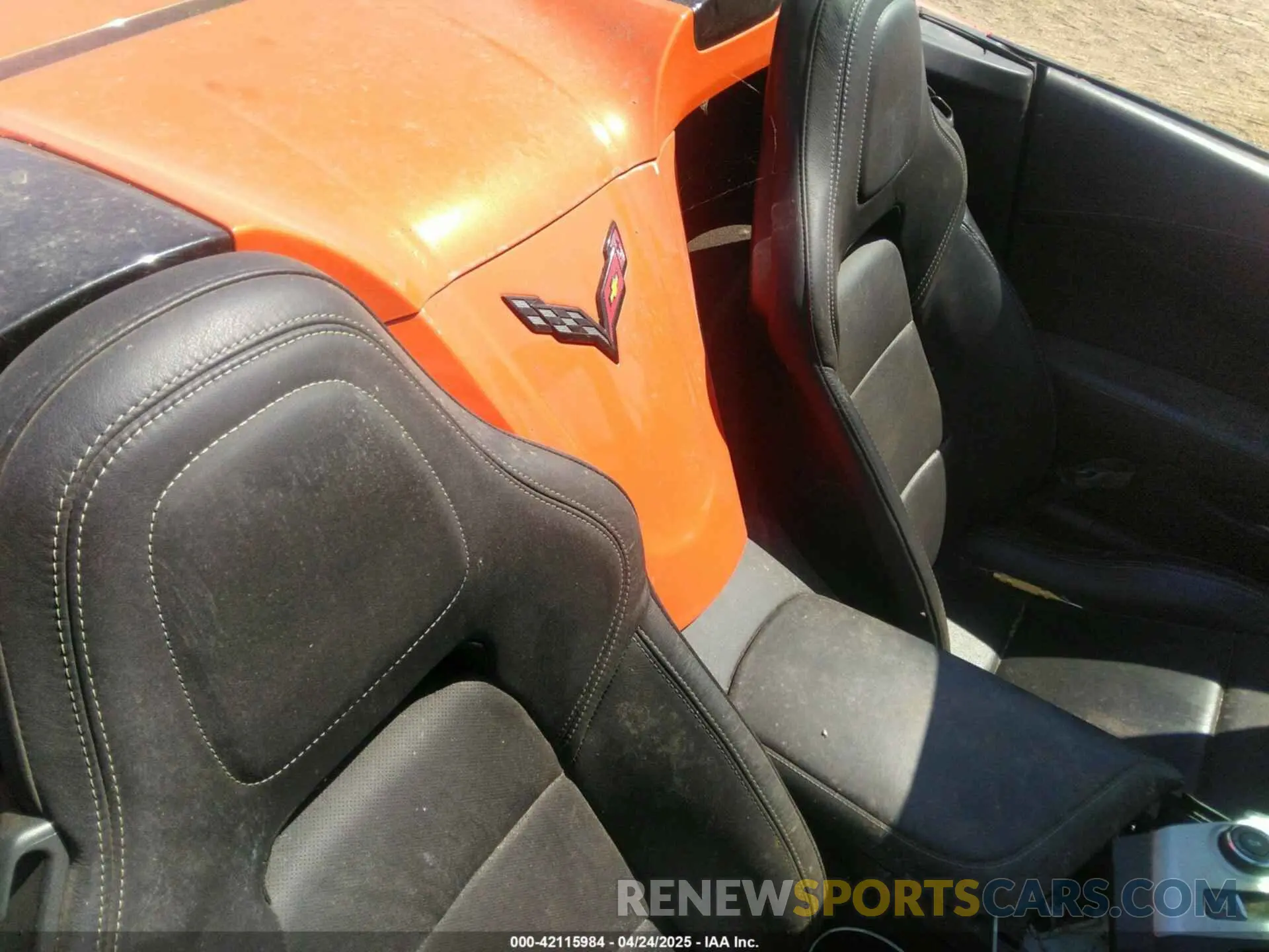8 Photograph of a damaged car 1G1YP3D63K5606115 CHEVROLET CORVETTE 2019