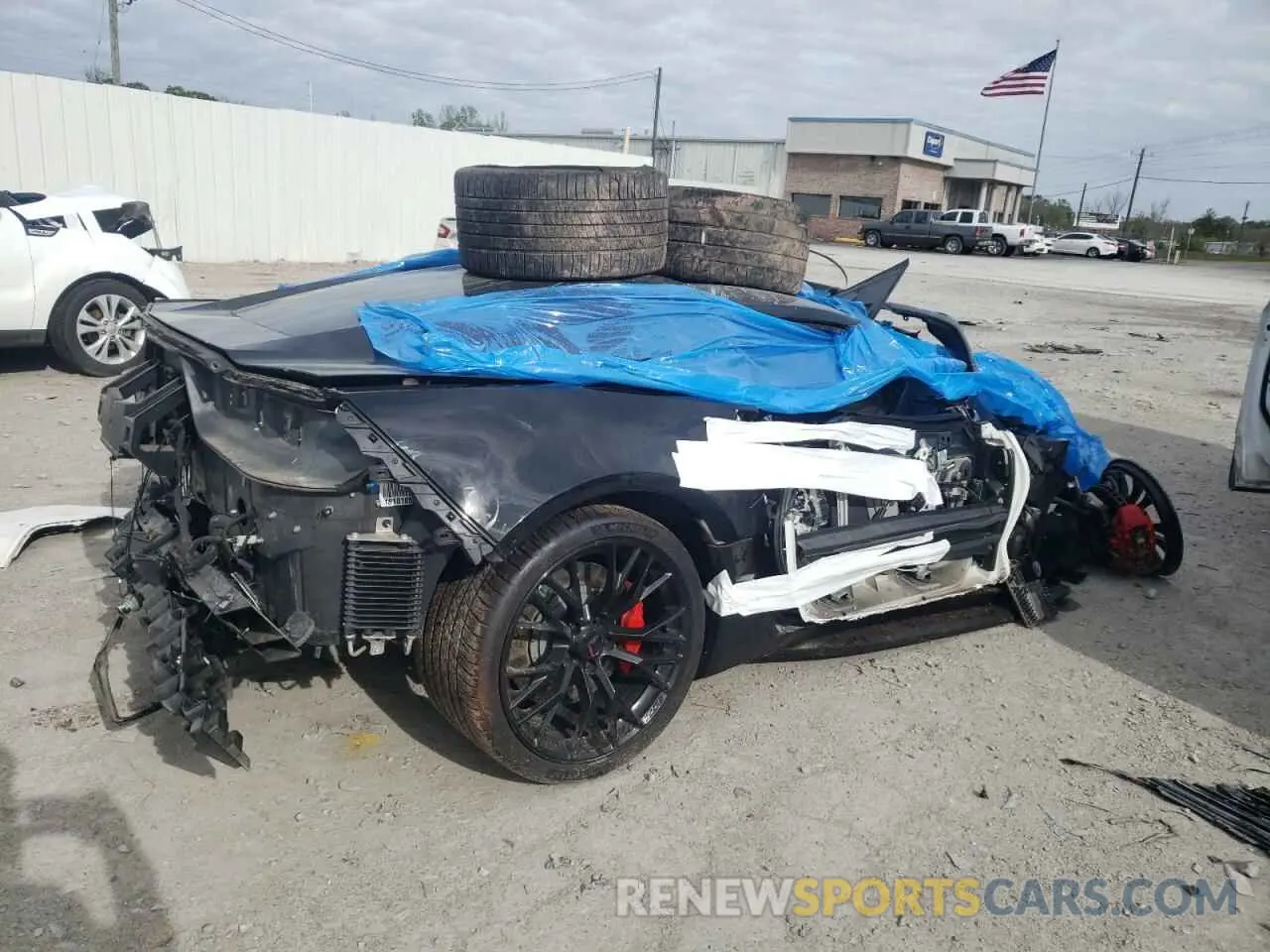 3 Photograph of a damaged car 1G1YR2D68K5600119 CHEVROLET CORVETTE 2019