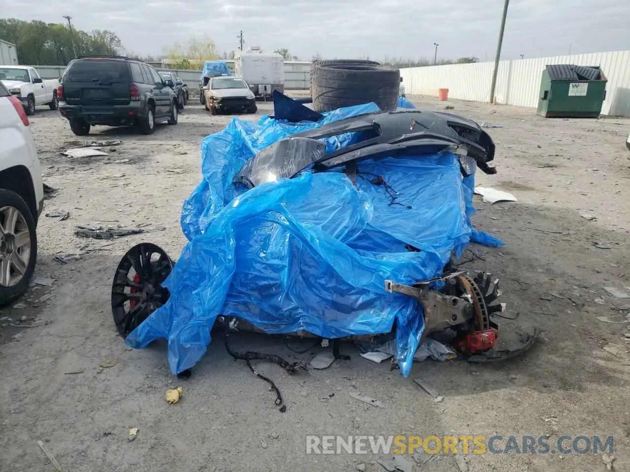 5 Photograph of a damaged car 1G1YR2D68K5600119 CHEVROLET CORVETTE 2019