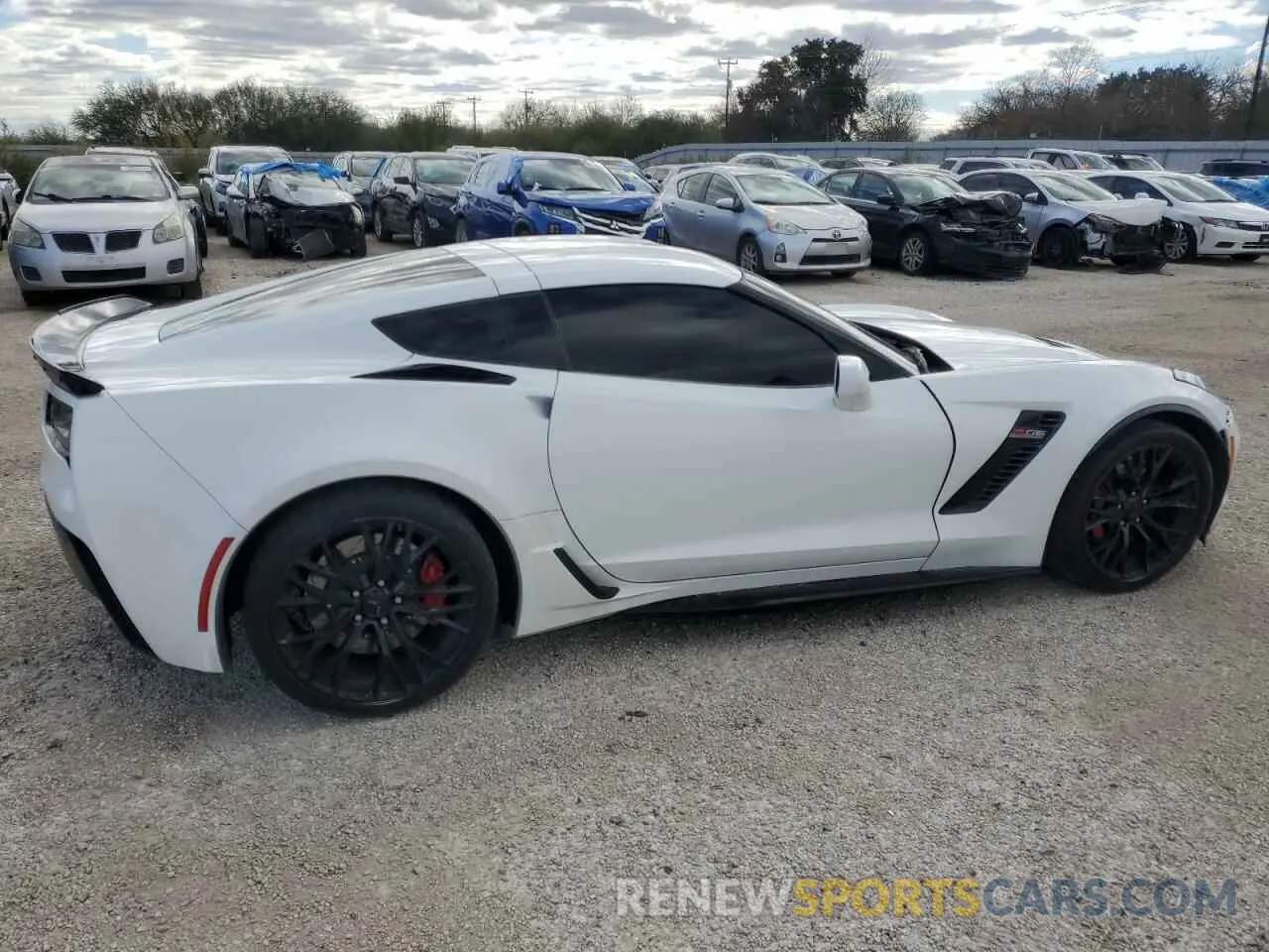 3 Photograph of a damaged car 1G1YS2D60K5606792 CHEVROLET CORVETTE 2019