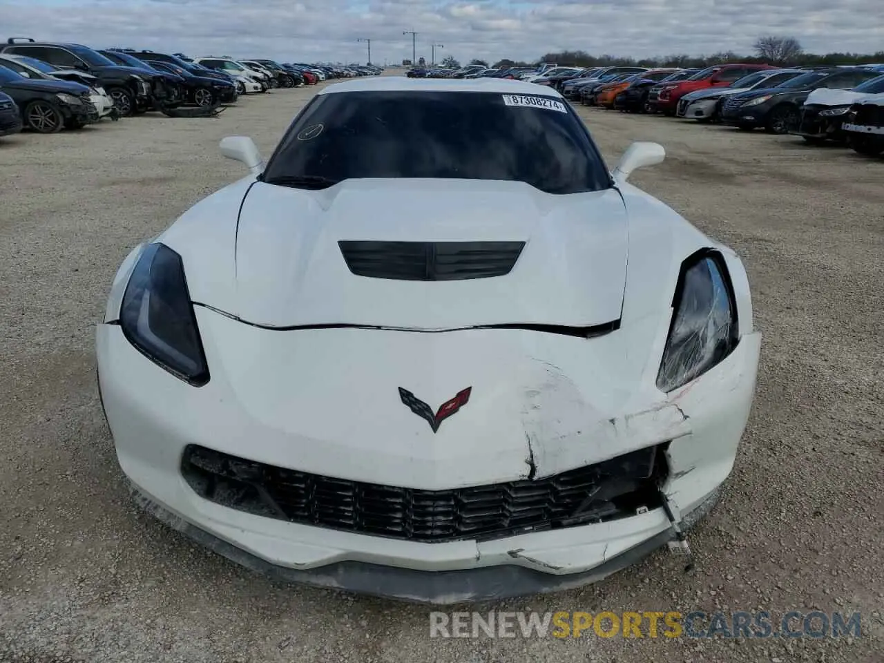 5 Photograph of a damaged car 1G1YS2D60K5606792 CHEVROLET CORVETTE 2019