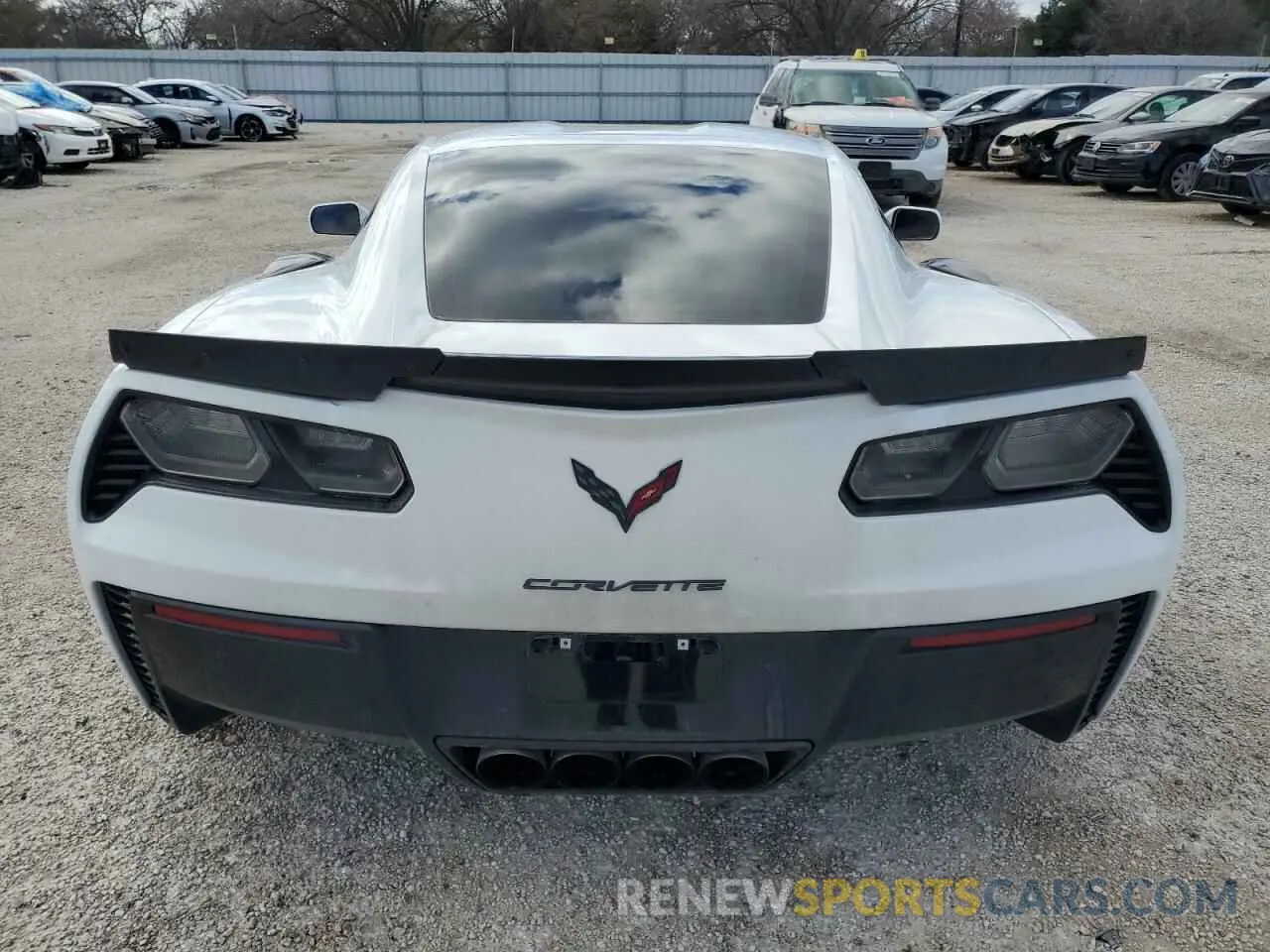 6 Photograph of a damaged car 1G1YS2D60K5606792 CHEVROLET CORVETTE 2019