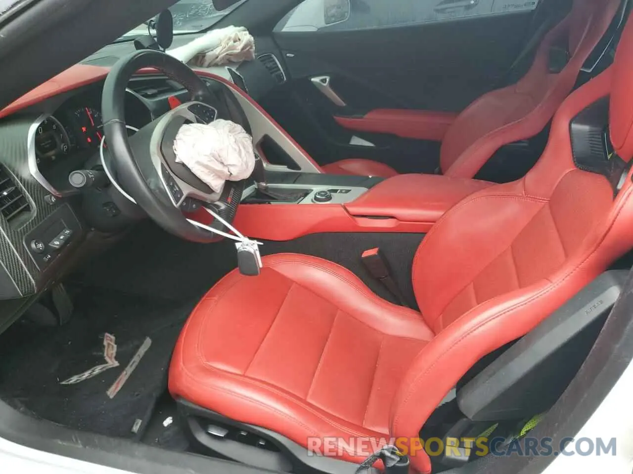 7 Photograph of a damaged car 1G1YS2D60K5606792 CHEVROLET CORVETTE 2019