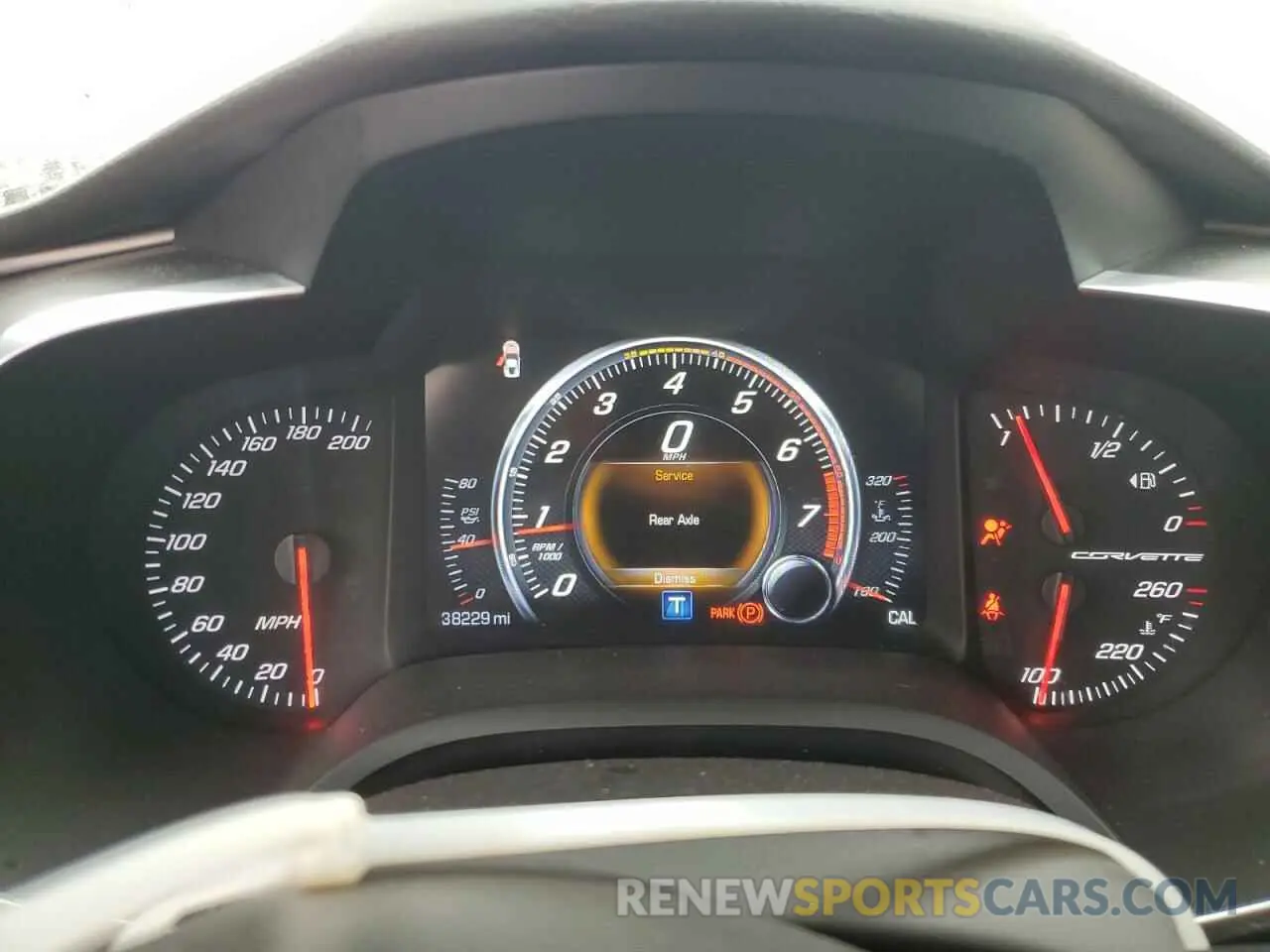 9 Photograph of a damaged car 1G1YV2D70K5103683 CHEVROLET CORVETTE 2019