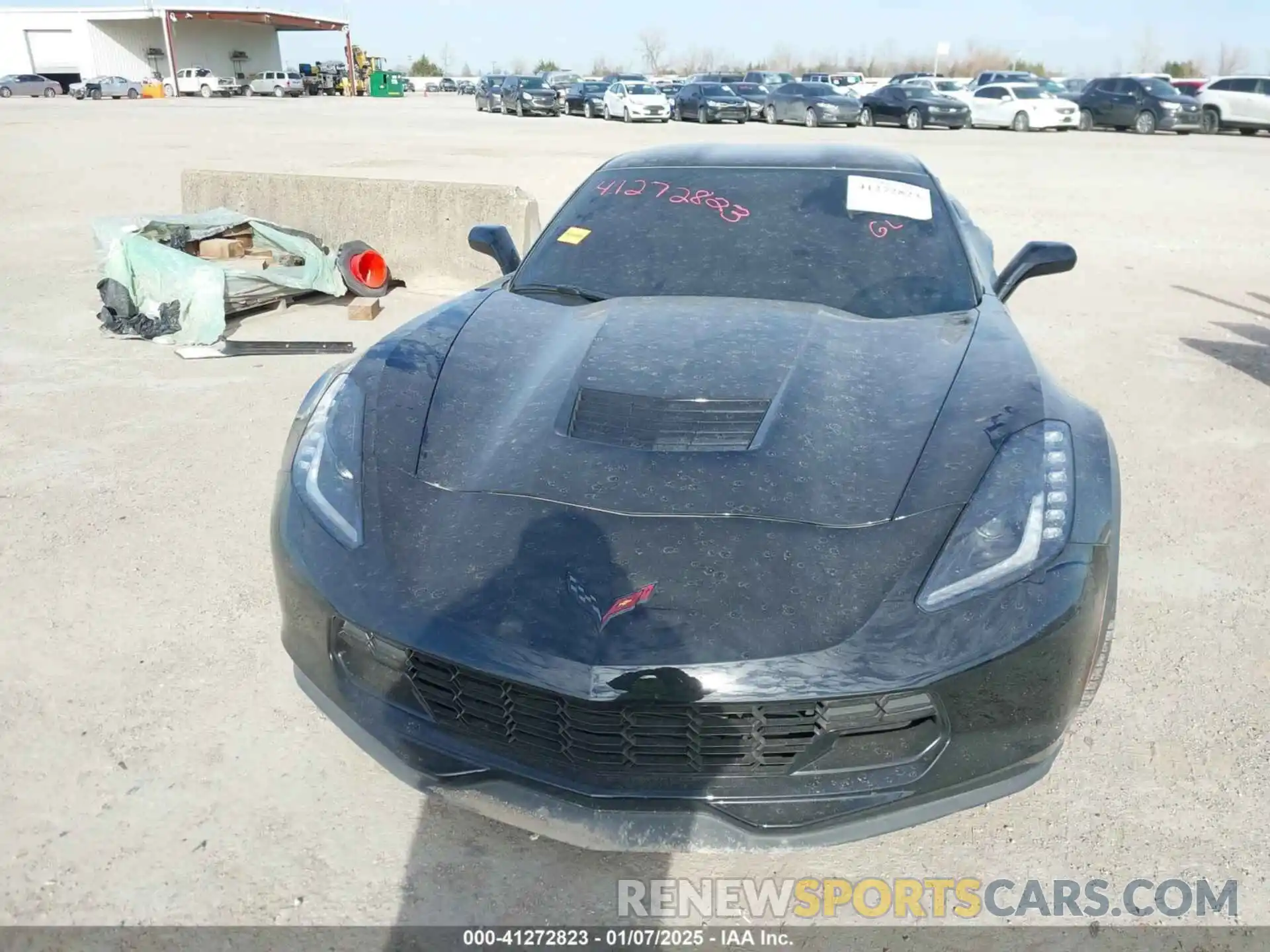 6 Photograph of a damaged car 1G1YW2D75K5110402 CHEVROLET CORVETTE 2019