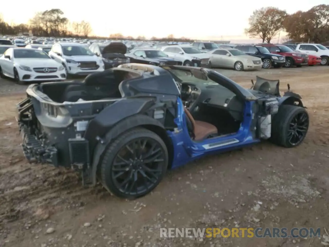 3 Photograph of a damaged car 1G1YW2D79K5121533 CHEVROLET CORVETTE 2019