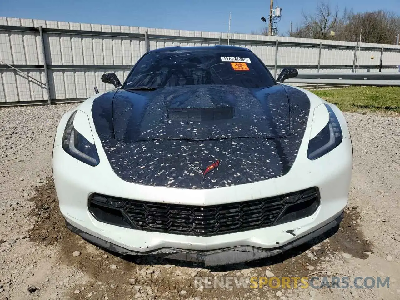5 Photograph of a damaged car 1G1YY2D70K5100855 CHEVROLET CORVETTE 2019