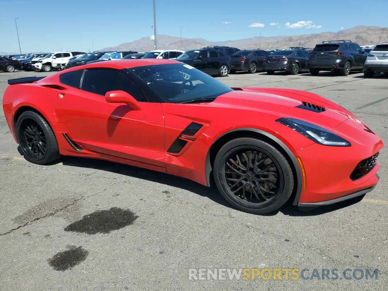 4 Photograph of a damaged car 1G1YY2D7XK5117713 CHEVROLET CORVETTE 2019