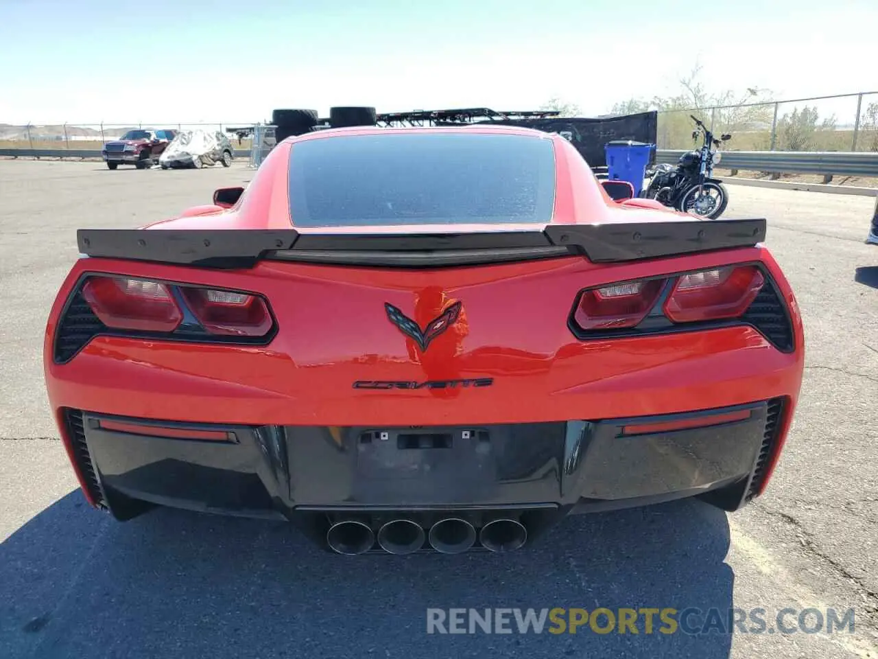 6 Photograph of a damaged car 1G1YY2D7XK5117713 CHEVROLET CORVETTE 2019