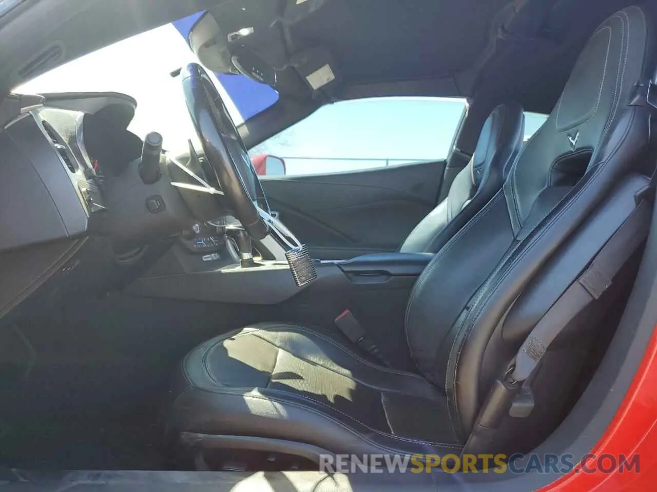 7 Photograph of a damaged car 1G1YY2D7XK5117713 CHEVROLET CORVETTE 2019