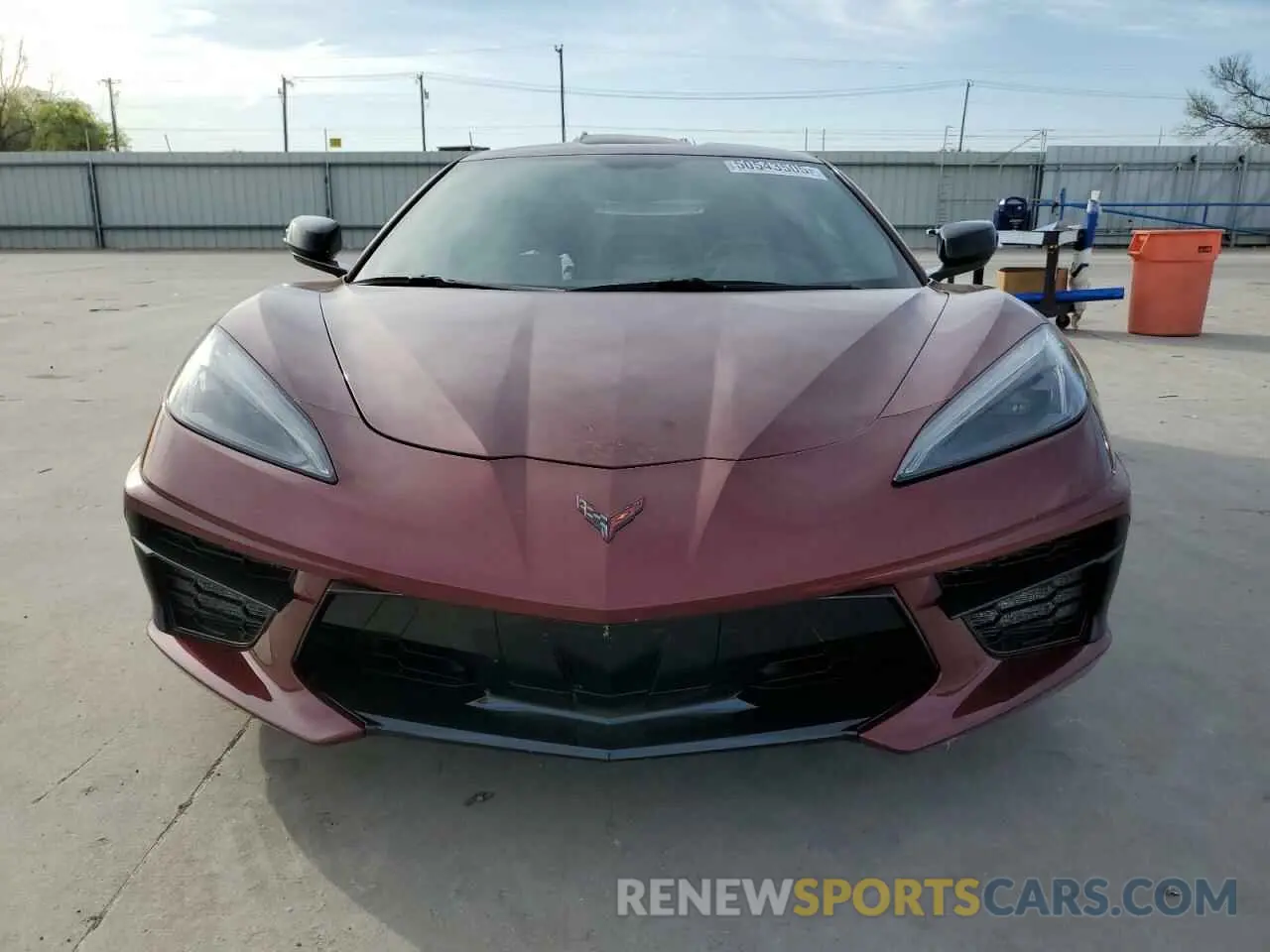 5 Photograph of a damaged car 1G1Y62D45L5107216 CHEVROLET CORVETTE 2020