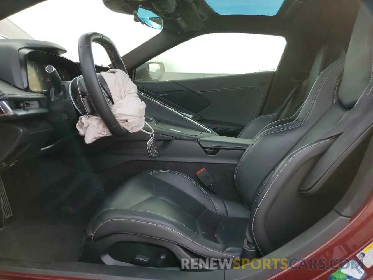 7 Photograph of a damaged car 1G1Y62D45L5107216 CHEVROLET CORVETTE 2020