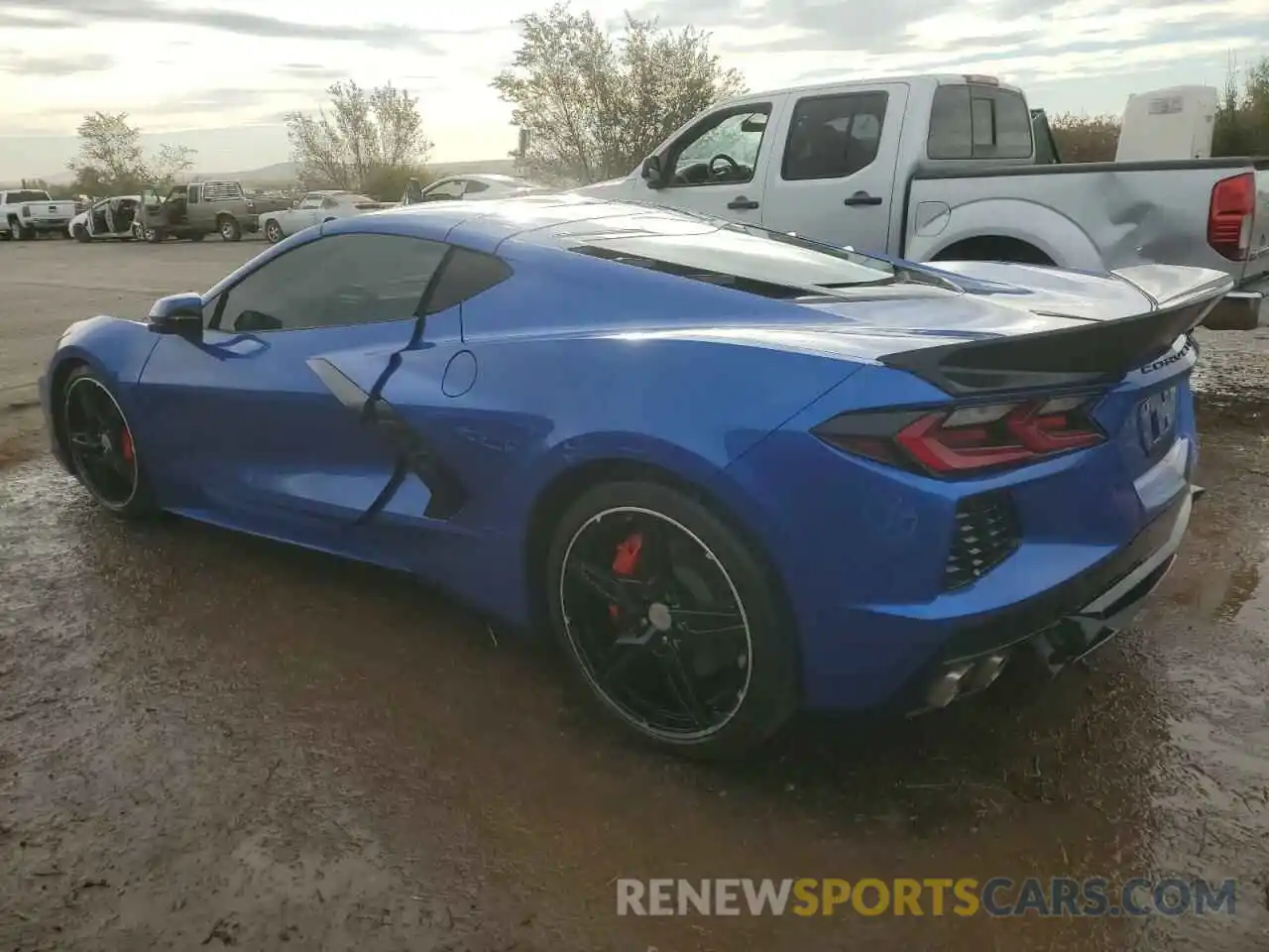 2 Photograph of a damaged car 1G1Y62D49L5117831 CHEVROLET CORVETTE 2020