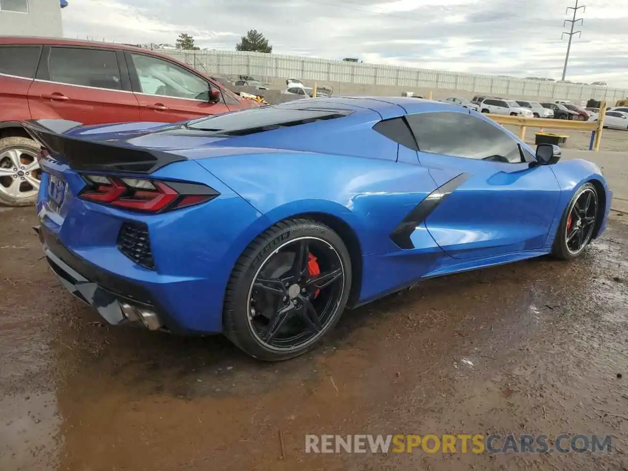 3 Photograph of a damaged car 1G1Y62D49L5117831 CHEVROLET CORVETTE 2020