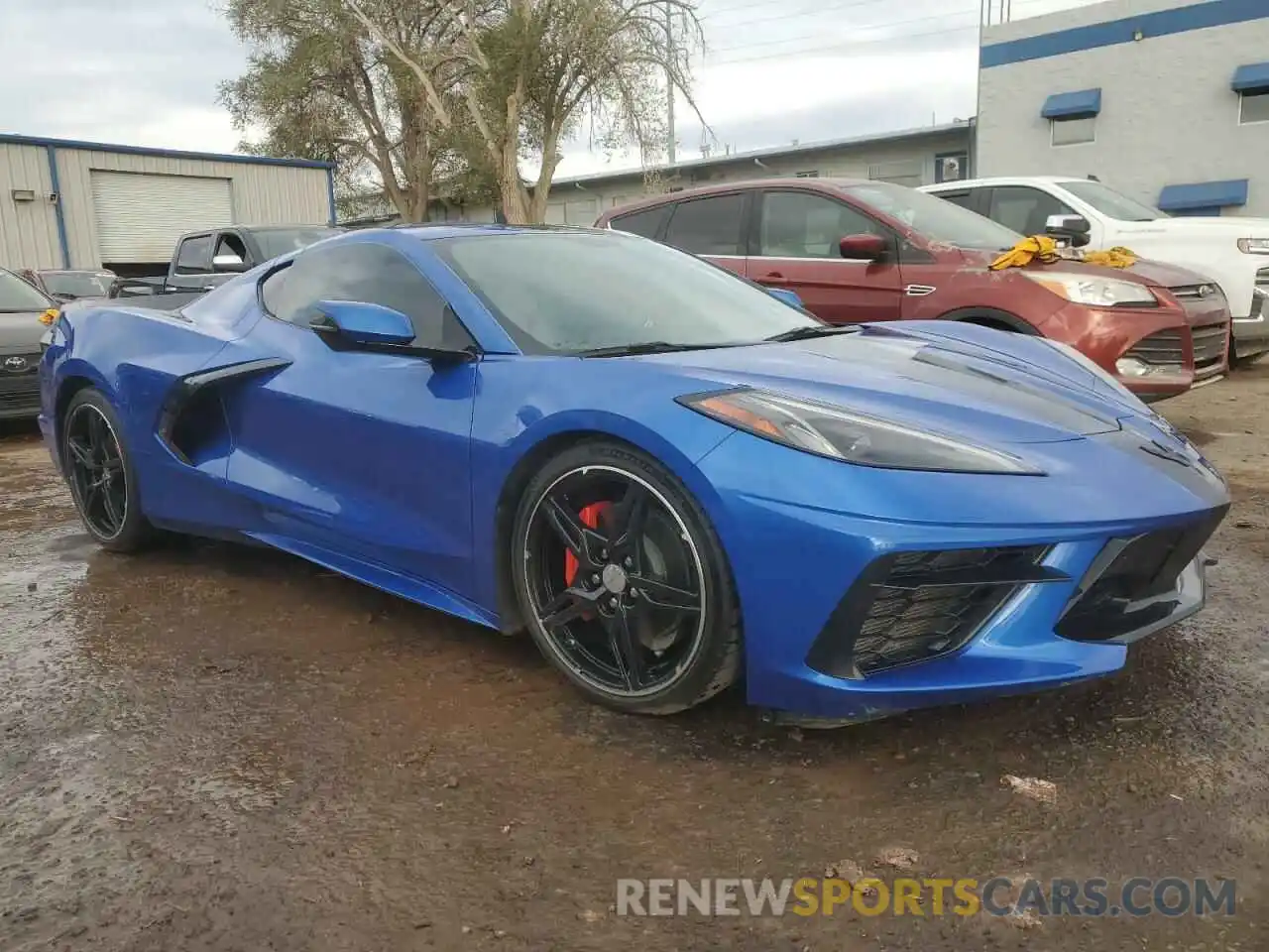 4 Photograph of a damaged car 1G1Y62D49L5117831 CHEVROLET CORVETTE 2020