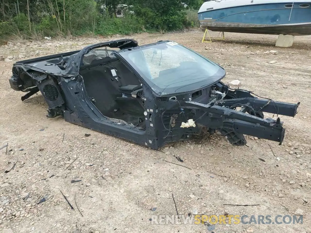 4 Photograph of a damaged car 1G1Y62D4XL5106580 CHEVROLET CORVETTE 2020