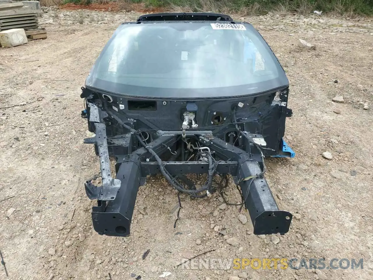5 Photograph of a damaged car 1G1Y62D4XL5106580 CHEVROLET CORVETTE 2020