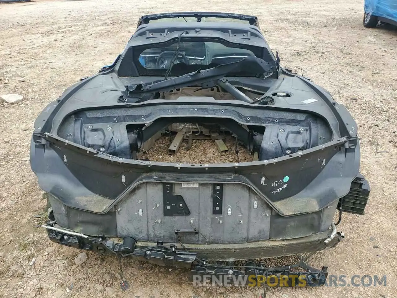 6 Photograph of a damaged car 1G1Y62D4XL5106580 CHEVROLET CORVETTE 2020