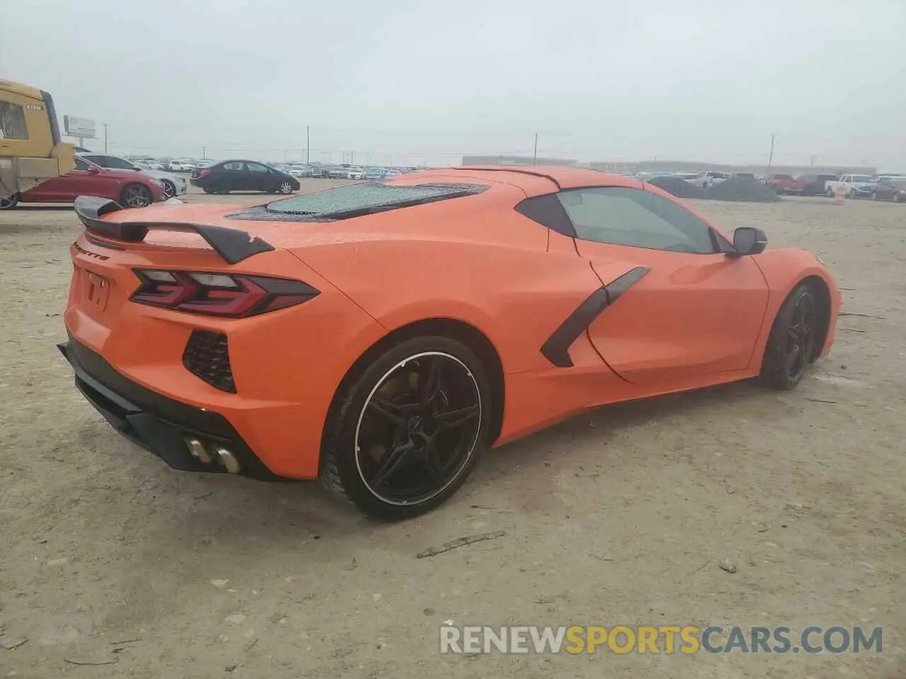 3 Photograph of a damaged car 1G1Y62D4XL5110077 CHEVROLET CORVETTE 2020