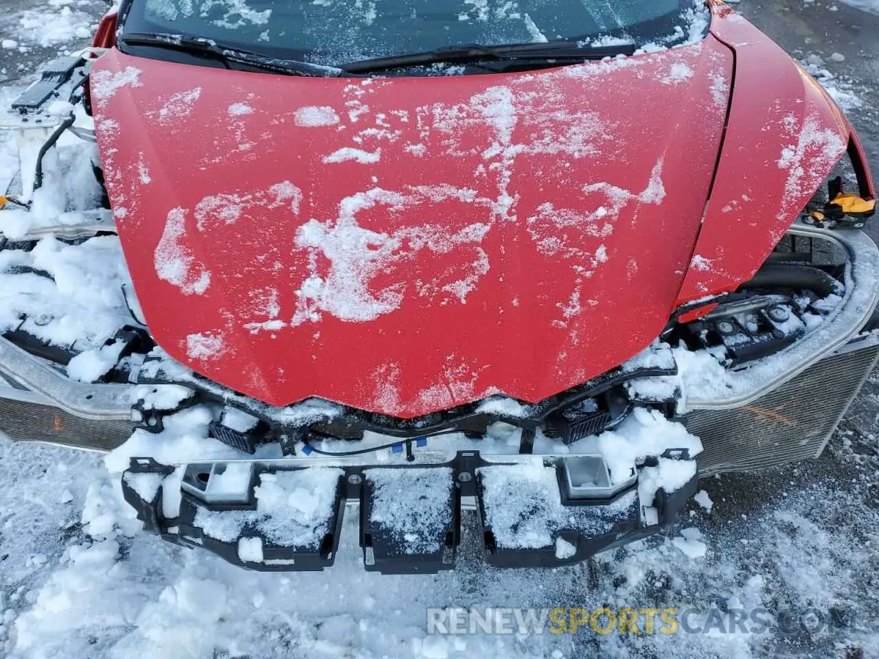 11 Photograph of a damaged car 1G1Y63D41L5115206 CHEVROLET CORVETTE 2020