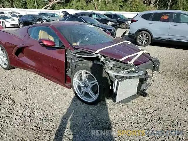 10 Photograph of a damaged car 1G1Y72D42L5104531 CHEVROLET CORVETTE 2020