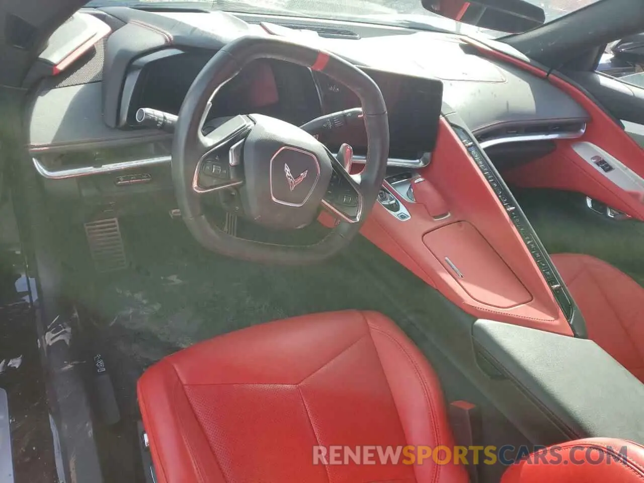 8 Photograph of a damaged car 1G1Y72D42L5104805 CHEVROLET CORVETTE 2020