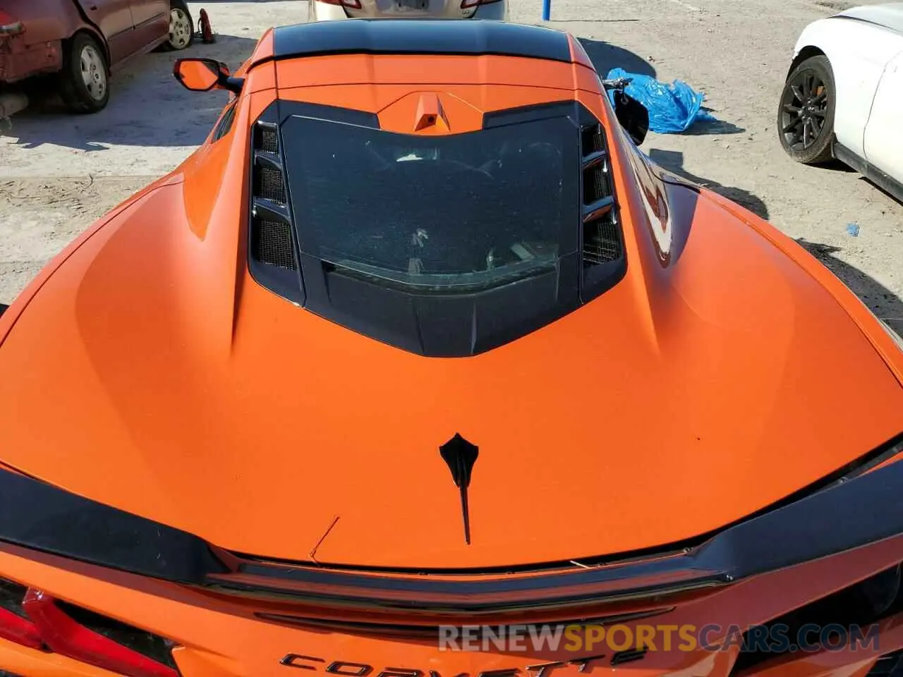 7 Photograph of a damaged car 1G1Y72D4XL5105832 CHEVROLET CORVETTE 2020