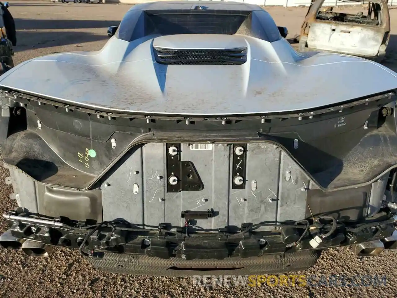 10 Photograph of a damaged car 1G1Y73D43L5117925 CHEVROLET CORVETTE 2020