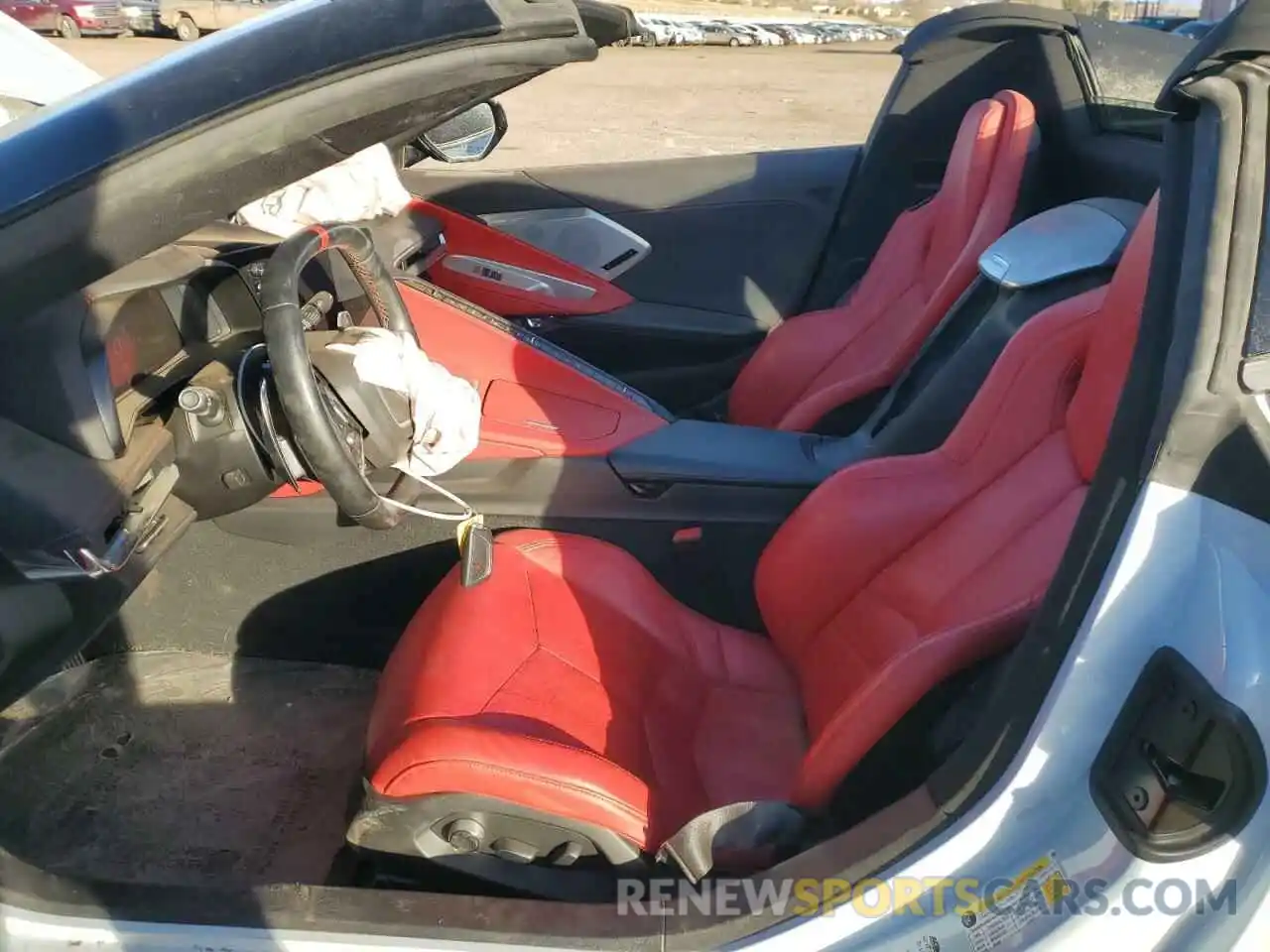 7 Photograph of a damaged car 1G1Y73D43L5117925 CHEVROLET CORVETTE 2020