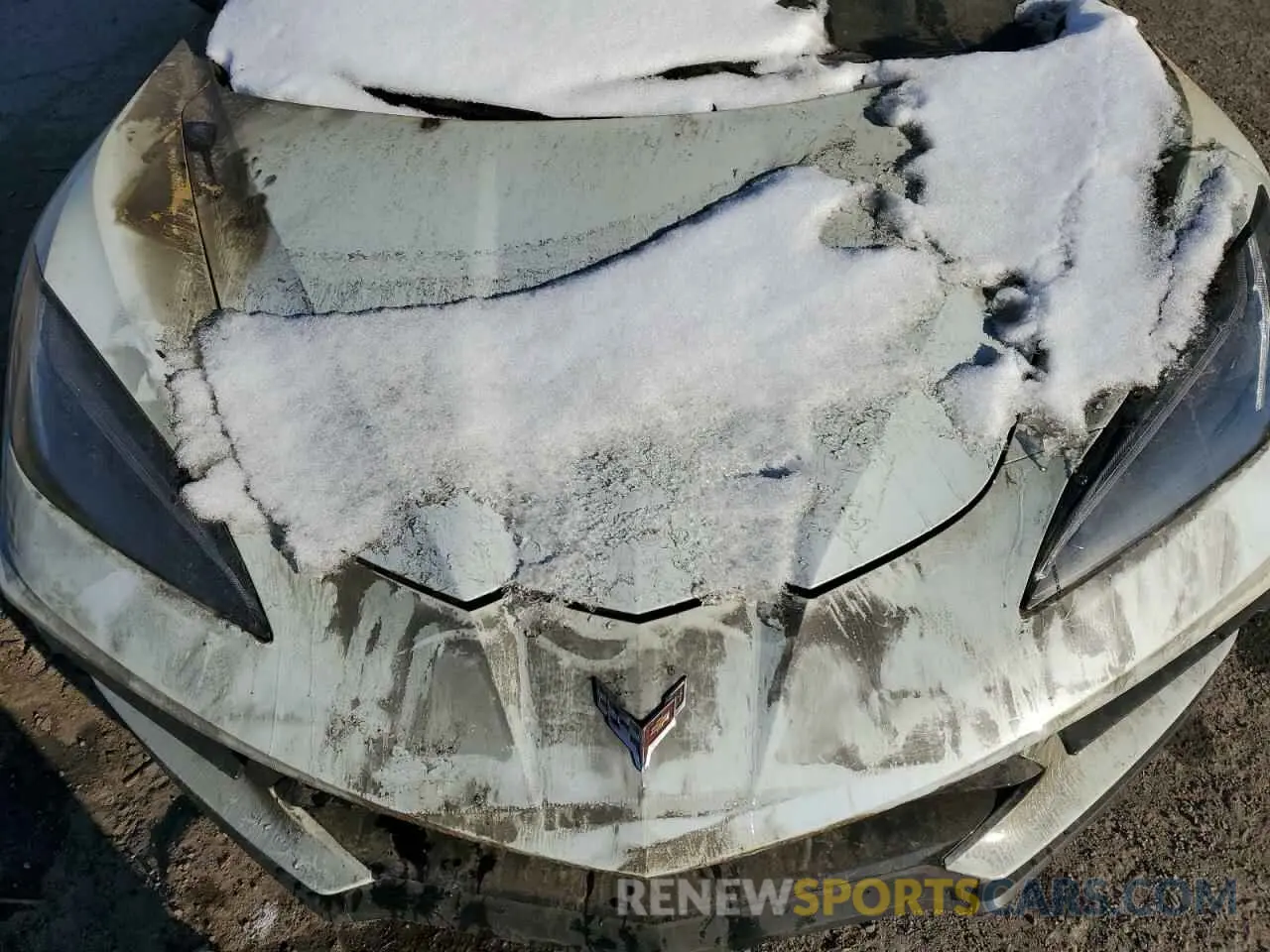 11 Photograph of a damaged car 1G1Y82D41L5104243 CHEVROLET CORVETTE 2020