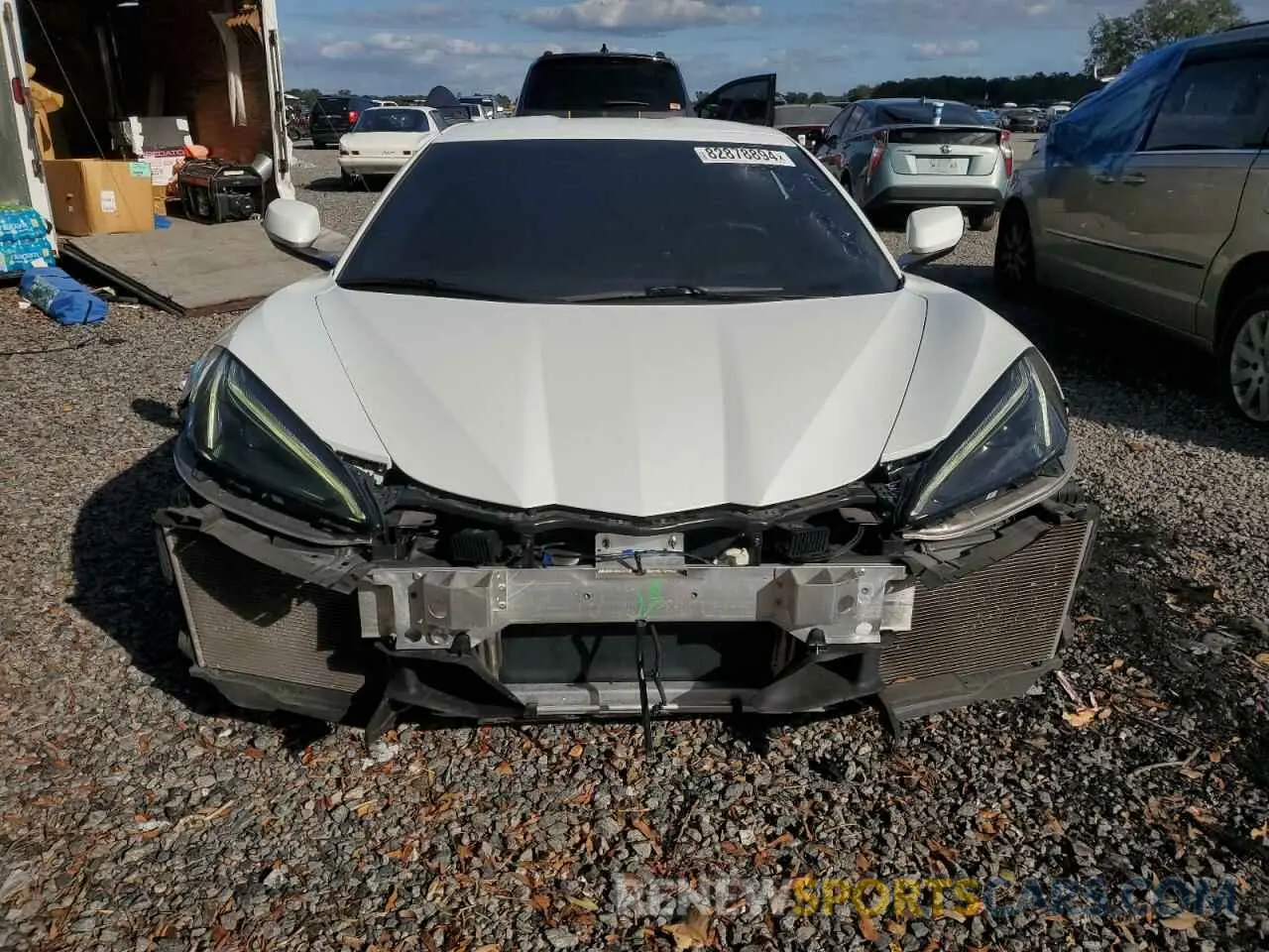 5 Photograph of a damaged car 1G1Y82D42L5110729 CHEVROLET CORVETTE 2020