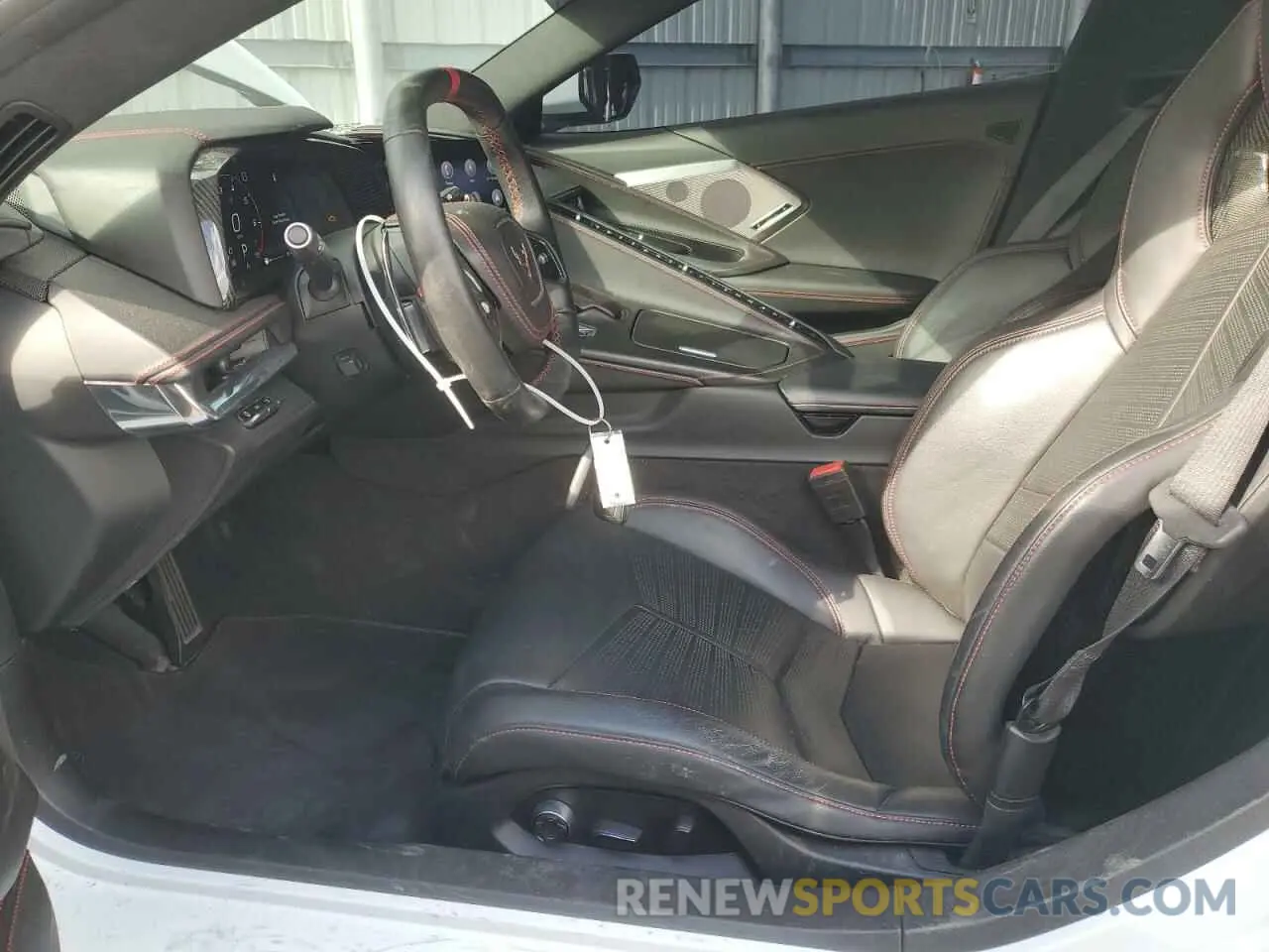 7 Photograph of a damaged car 1G1Y82D42L5110729 CHEVROLET CORVETTE 2020