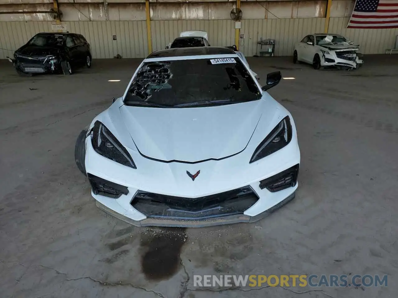 5 Photograph of a damaged car 1G1Y82D47L5106143 CHEVROLET CORVETTE 2020