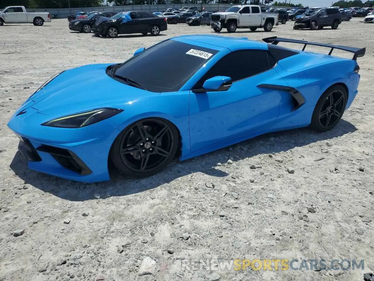 1 Photograph of a damaged car 1G1YA3D43M5115014 CHEVROLET CORVETTE 2021