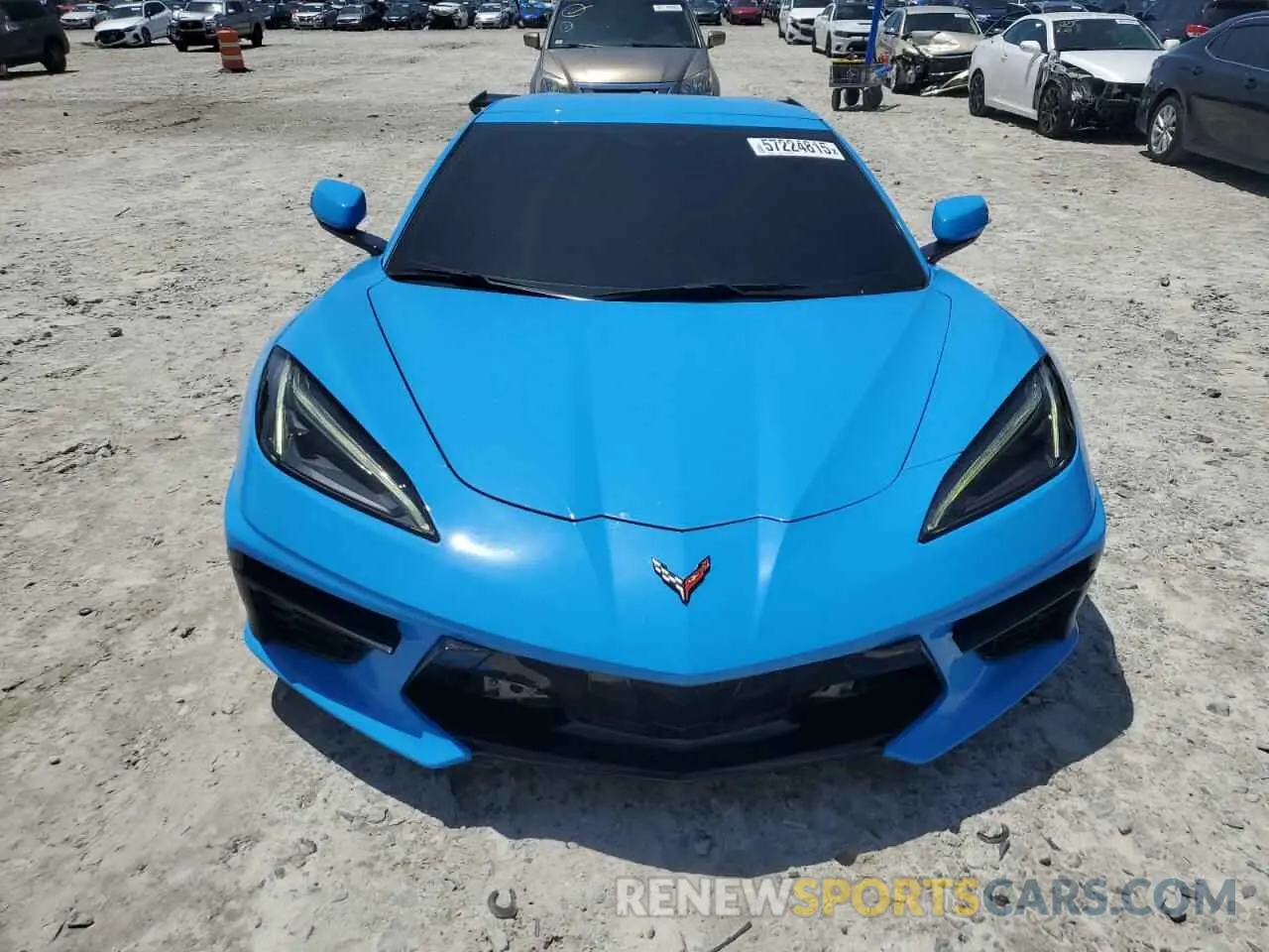 5 Photograph of a damaged car 1G1YA3D43M5115014 CHEVROLET CORVETTE 2021