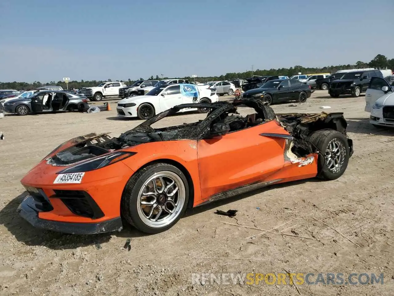 1 Photograph of a damaged car 1G1YB2D40M5102910 CHEVROLET CORVETTE 2021