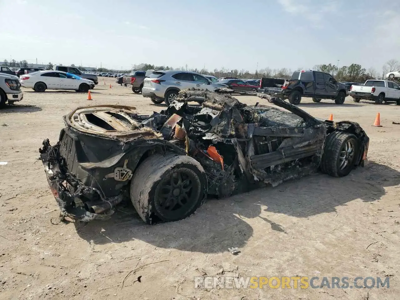 3 Photograph of a damaged car 1G1YB2D40M5102910 CHEVROLET CORVETTE 2021