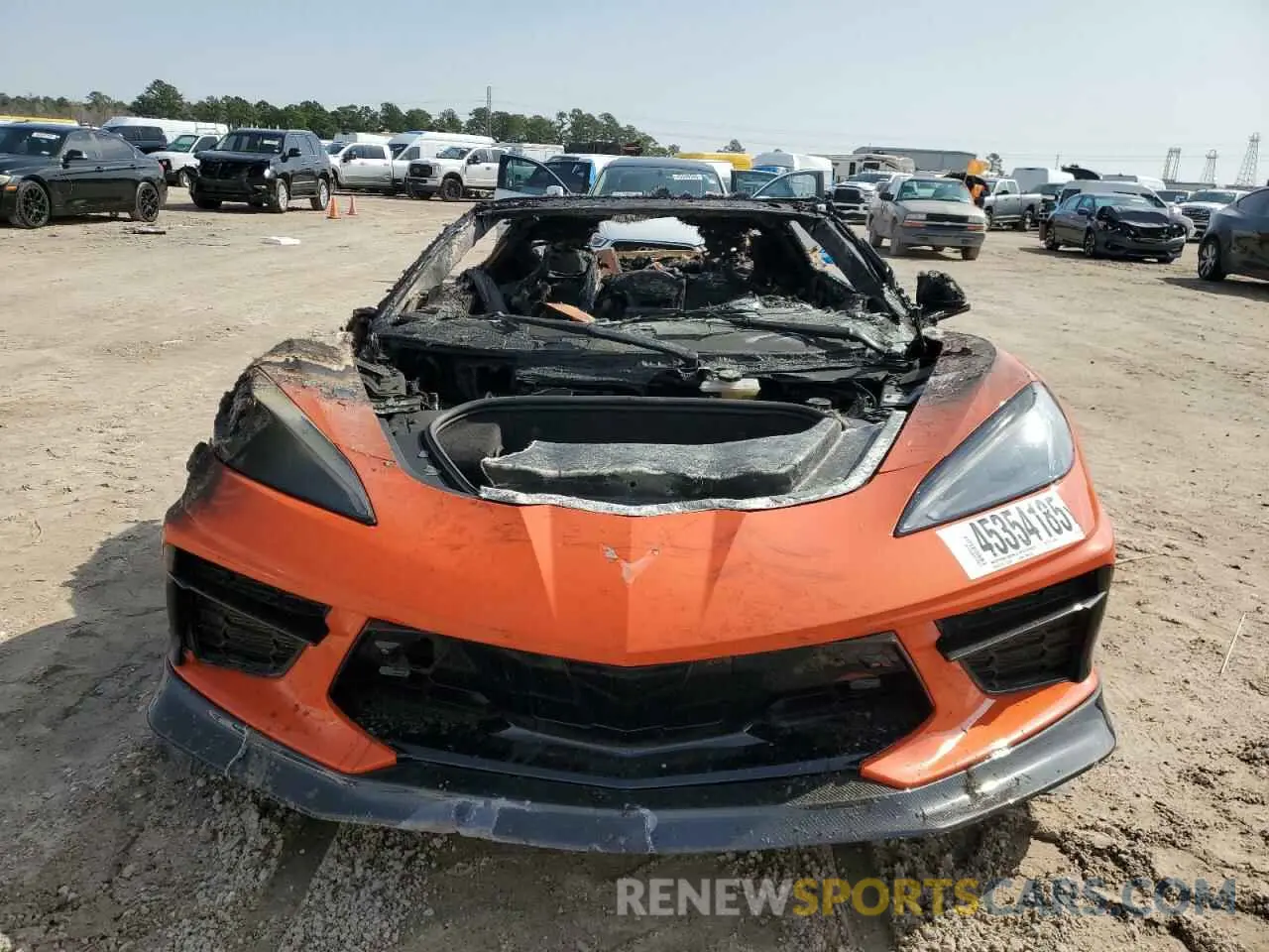 5 Photograph of a damaged car 1G1YB2D40M5102910 CHEVROLET CORVETTE 2021