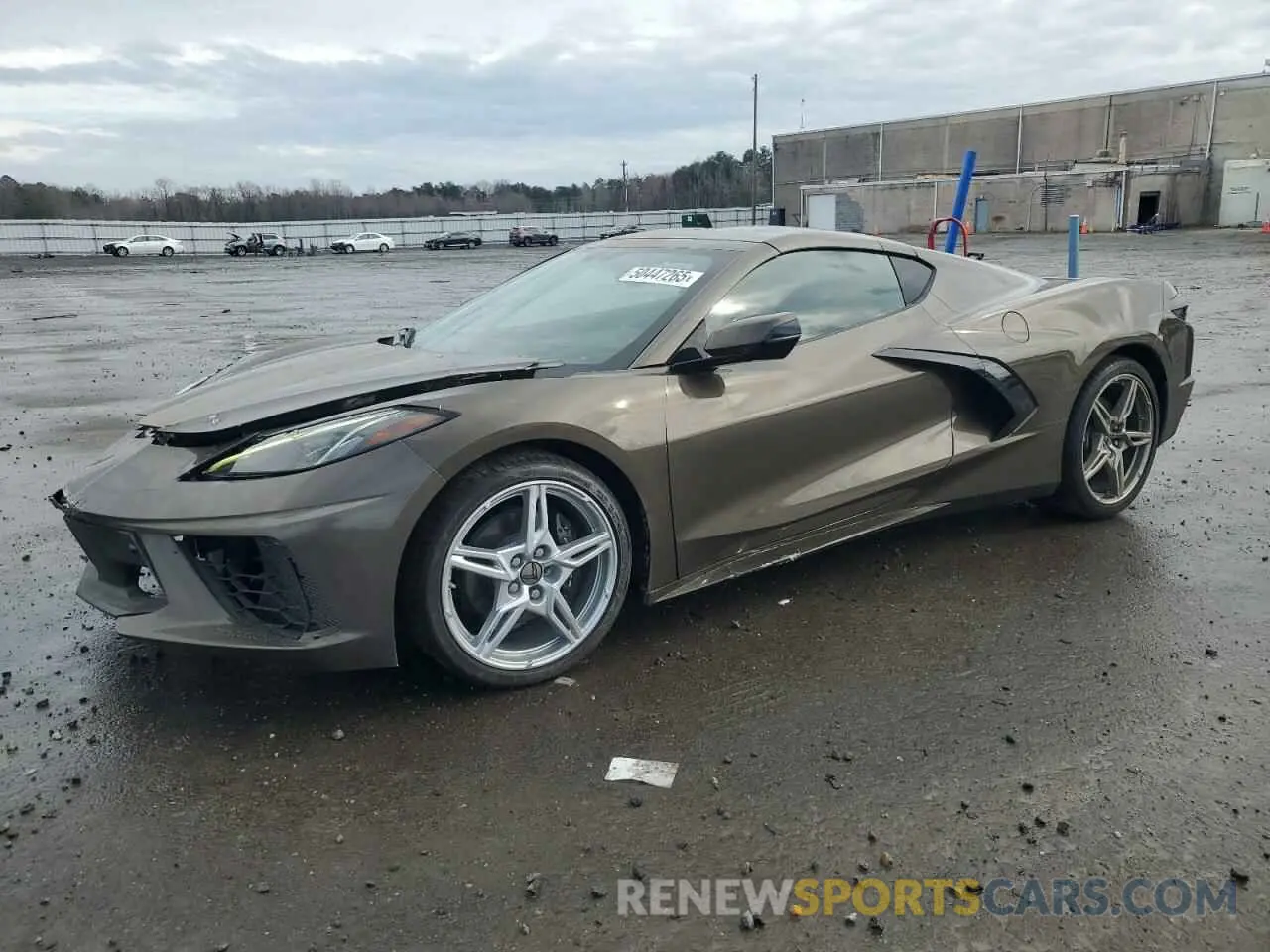 1 Photograph of a damaged car 1G1YB2D40M5110151 CHEVROLET CORVETTE 2021
