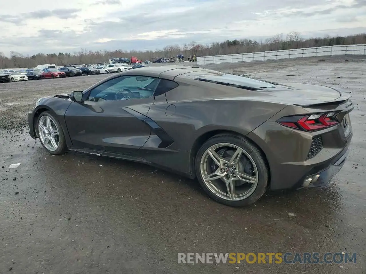 2 Photograph of a damaged car 1G1YB2D40M5110151 CHEVROLET CORVETTE 2021