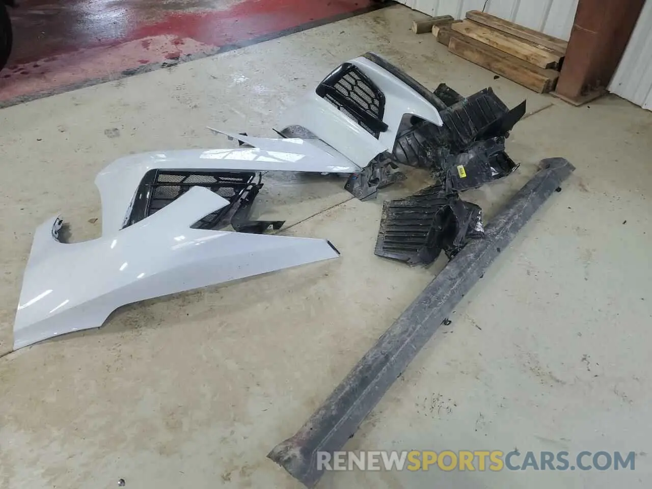 12 Photograph of a damaged car 1G1YB2D45M5116754 CHEVROLET CORVETTE 2021