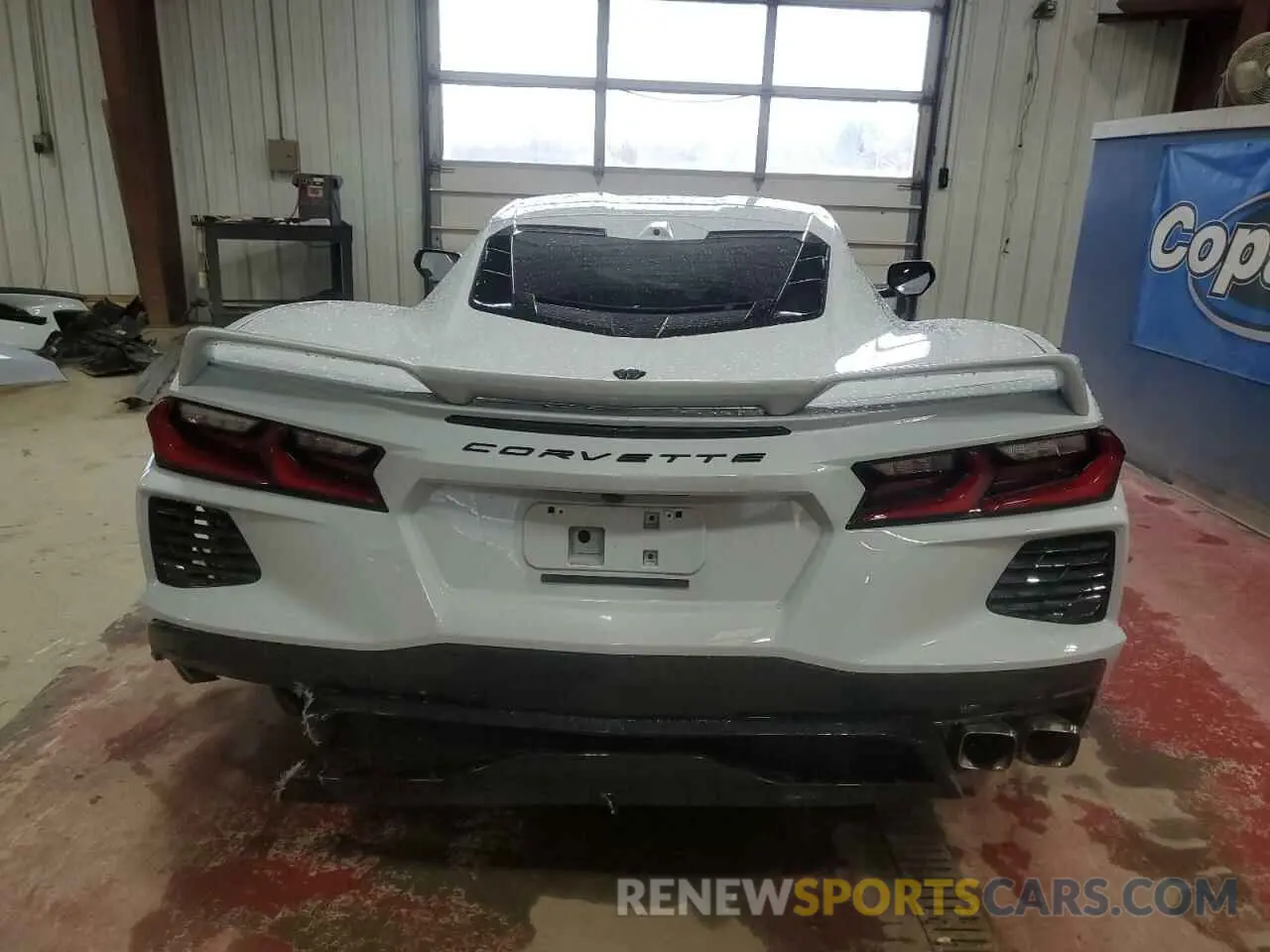 6 Photograph of a damaged car 1G1YB2D45M5116754 CHEVROLET CORVETTE 2021