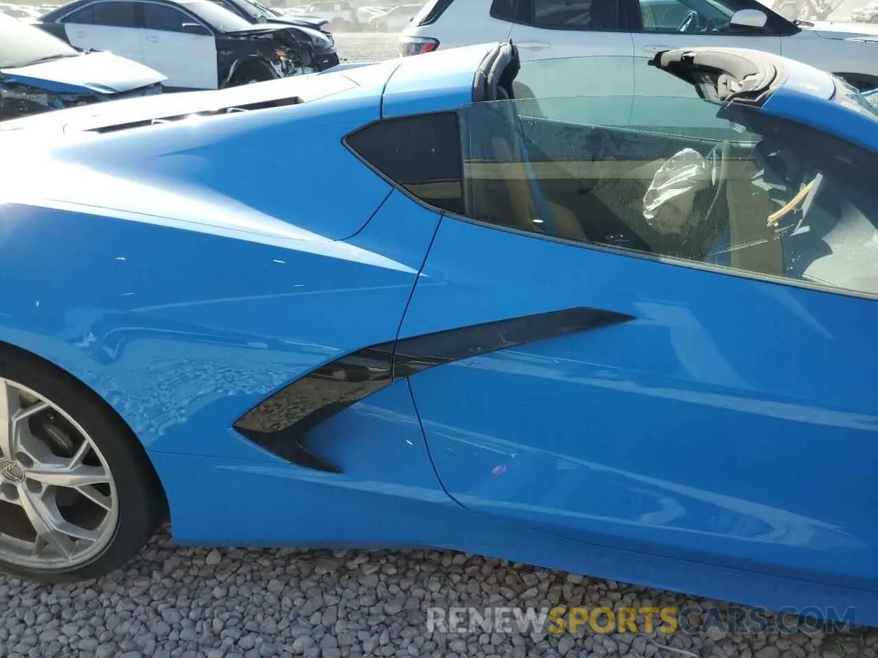 10 Photograph of a damaged car 1G1YB2D48M5122614 CHEVROLET CORVETTE 2021