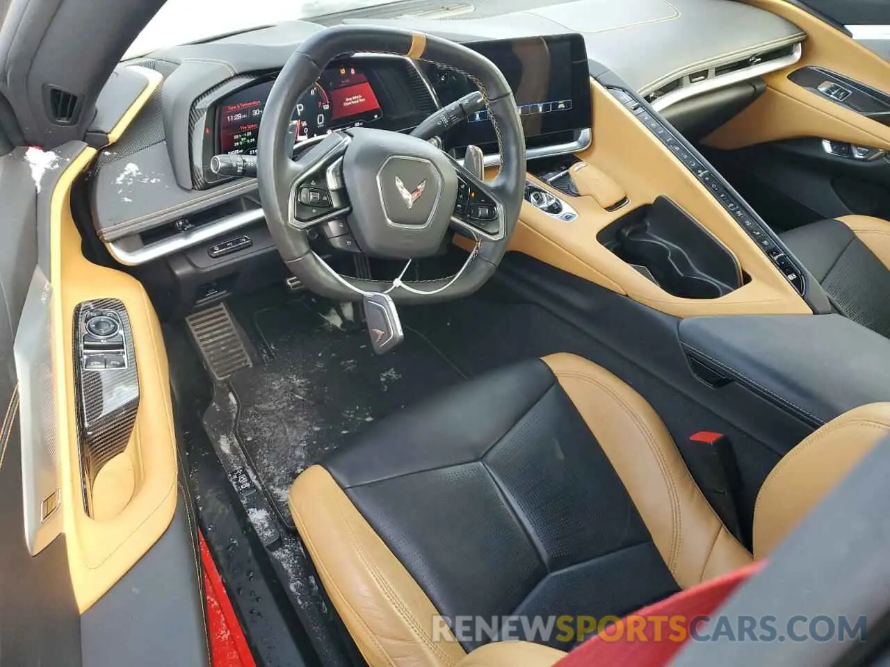 8 Photograph of a damaged car 1G1YB2D49M5100539 CHEVROLET CORVETTE 2021