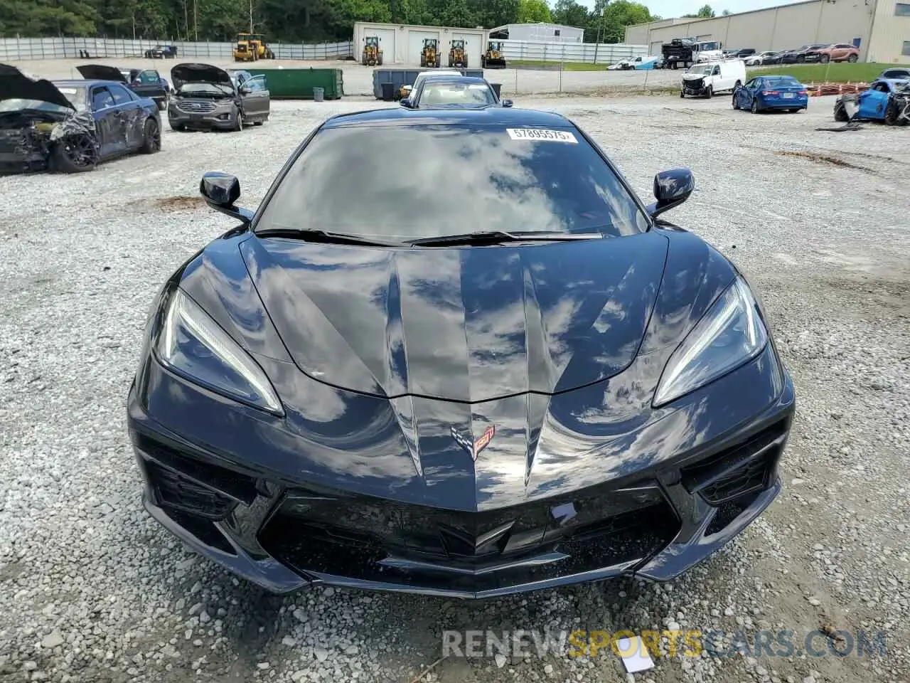 5 Photograph of a damaged car 1G1YB2D49M5119561 CHEVROLET CORVETTE 2021