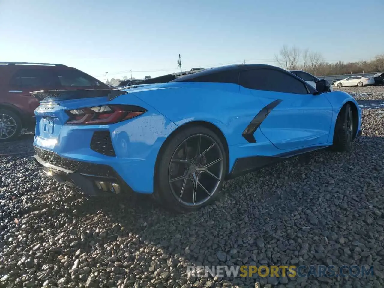 3 Photograph of a damaged car 1G1YB3D41M5103408 CHEVROLET CORVETTE 2021
