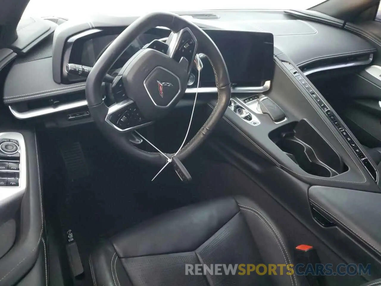 8 Photograph of a damaged car 1G1YB3D41M5103408 CHEVROLET CORVETTE 2021