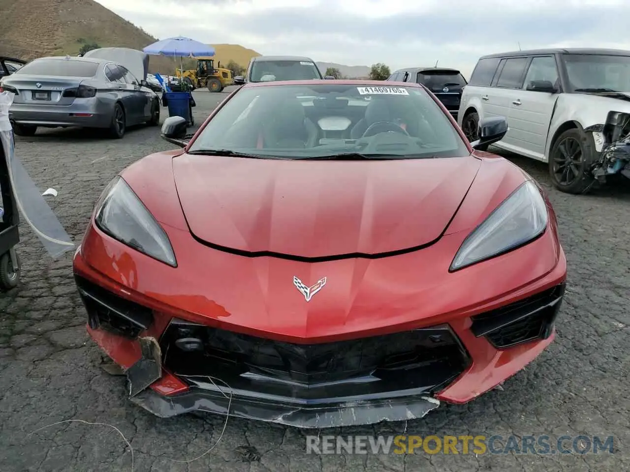 5 Photograph of a damaged car 1G1YB3D43M5113843 CHEVROLET CORVETTE 2021