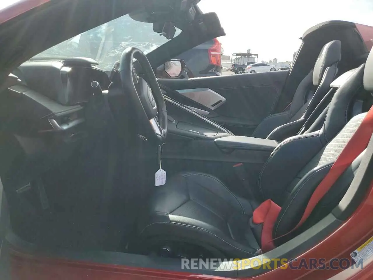 7 Photograph of a damaged car 1G1YB3D43M5113843 CHEVROLET CORVETTE 2021