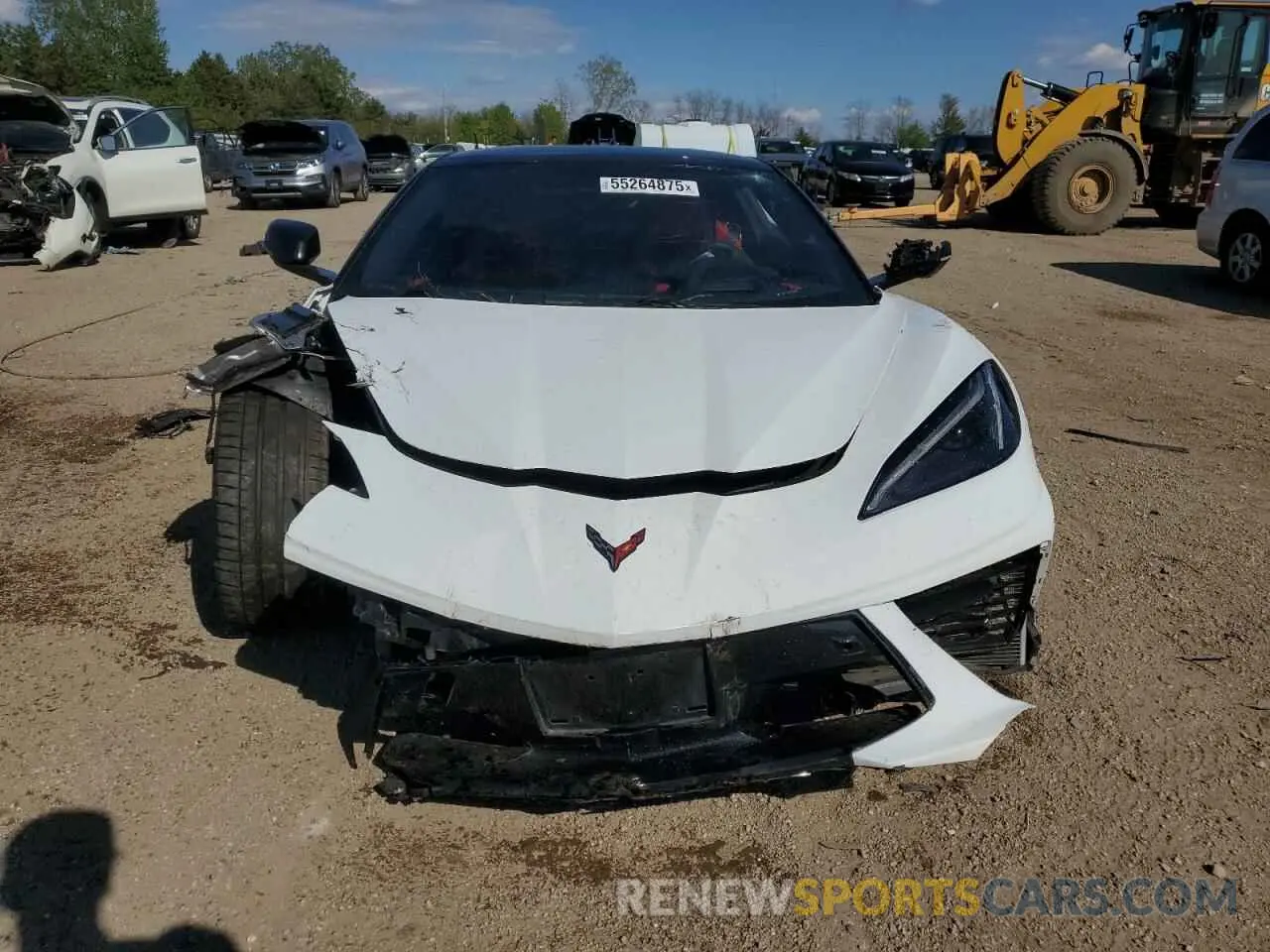 5 Photograph of a damaged car 1G1YB3D44M5119702 CHEVROLET CORVETTE 2021